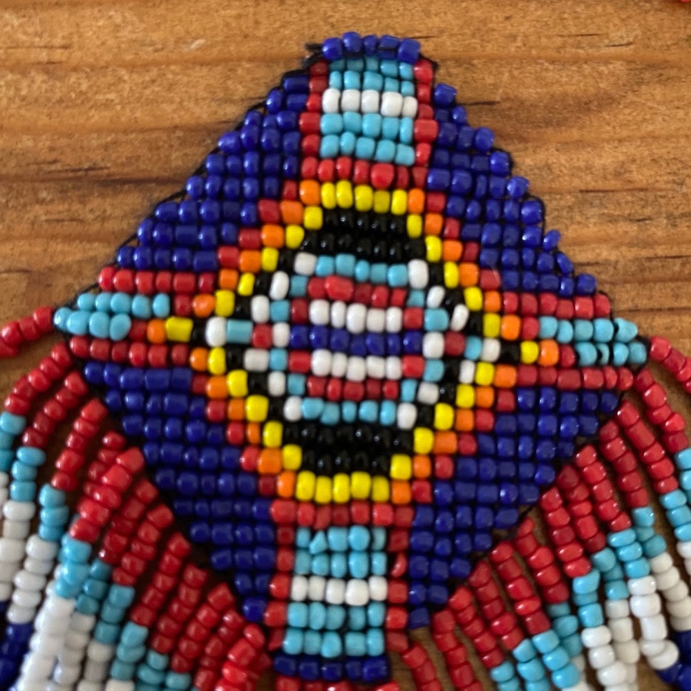 Lot of 3. Beautiful Handmade beadwork.  Native American style